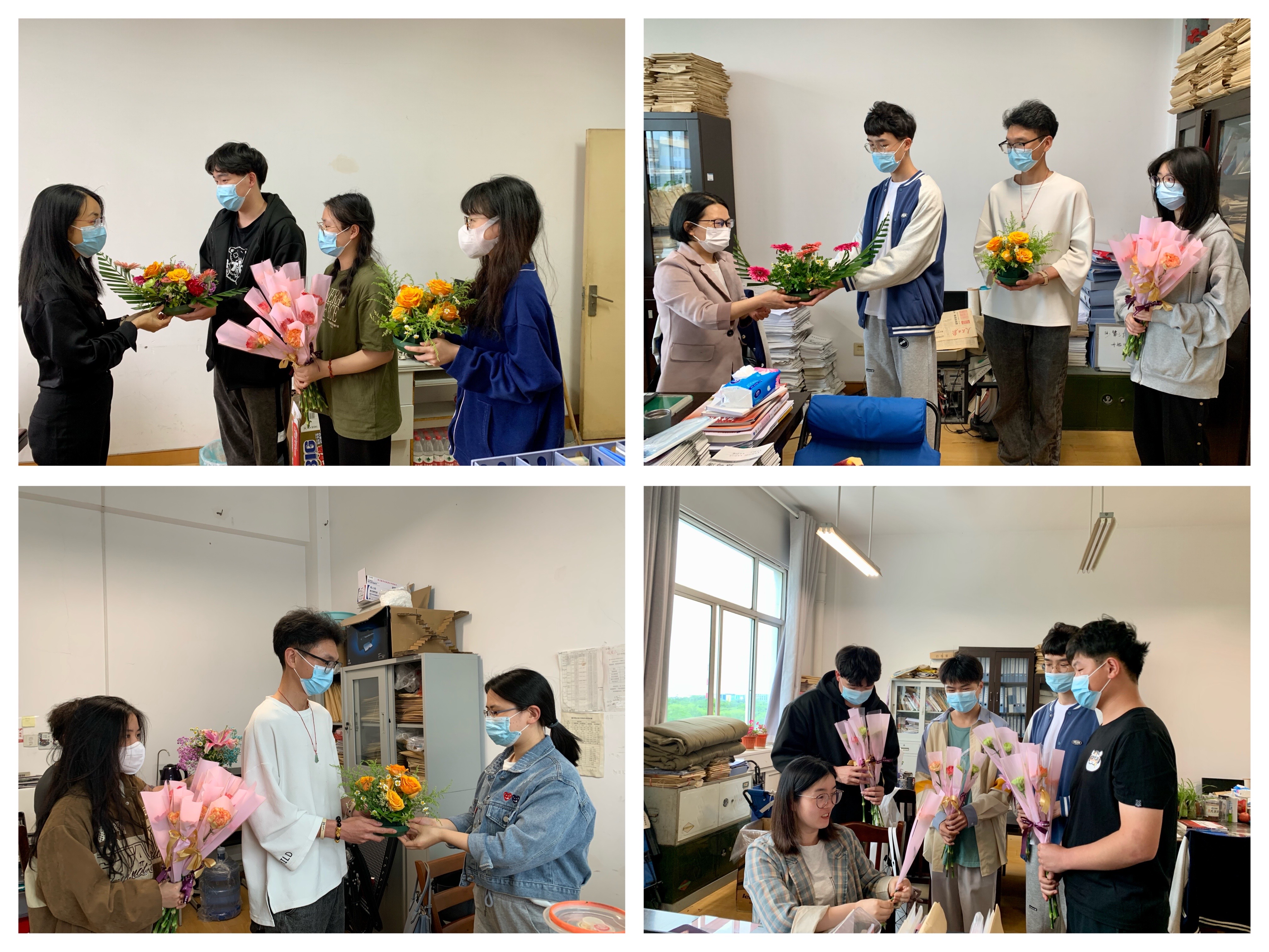 送老师花拼图